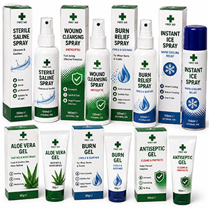 First Aid Sprays & Gels
