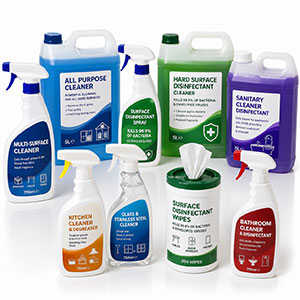 Hard Surface Cleaners & Disinfectants